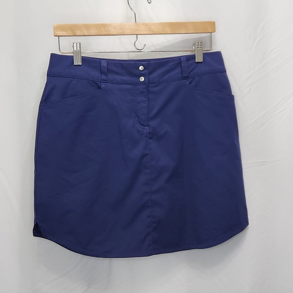 Adidas Golf Skort Womens 6 Purple Athletic Tech Stretch Casual Travel Solid F15